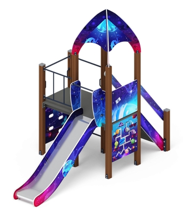 Космопорт (Космос) - ДИК 2.14.08-02 - Игровой комплекс H=1200, фото 4