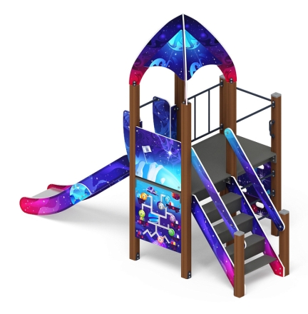 Космопорт (Космос) - ДИК 2.14.08-02 - Игровой комплекс H=1200, фото 2