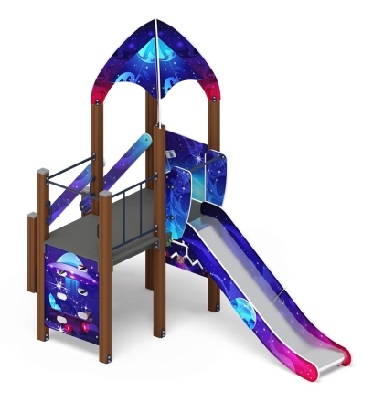 Космопорт (Космос) - ДИК 2.14.08-02 - Игровой комплекс H=1200, фото 1