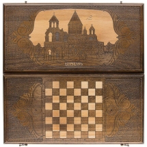 Нарды резные "Эчмиадзин" 60, Ohanyan