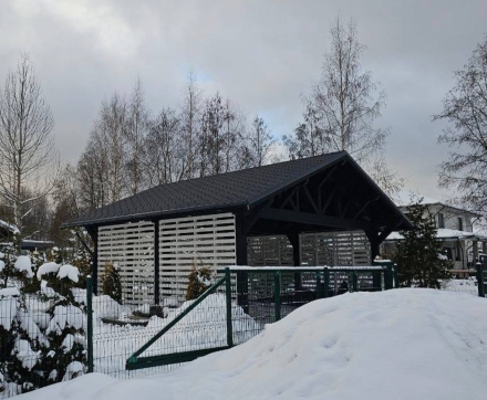 Навес для автомобилей РУБЛЕВСКИЙ Премиум комплектация, фото 6