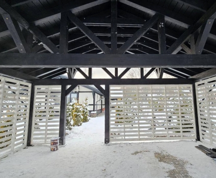 Навес для автомобилей РУБЛЕВСКИЙ Премиум комплектация, фото 7