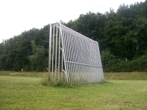 Ворота для минифутбола антивандальные из нержавеющей стали