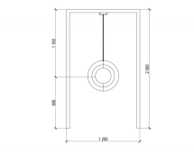 Элемент для дрессировки собак Колесо Элемент для дрессировки собак Колесо