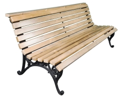 Скамейка Алушта, Сосна 2,5 м, фото 1