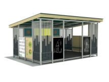 Теневой навес 6,8 х 4,8 тип 1 для улицы Теневой навес 6,8 х 4,8 тип 1 для улицы