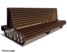 Скамейка уличная Ессентуки, Сосна 3 м Скамейка уличная Ессентуки, Сосна 3 м