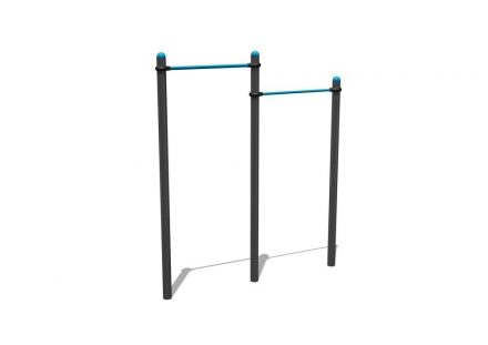 Физкультурный комплекс "Турники разноуровневые" ФК001.11, фото 1