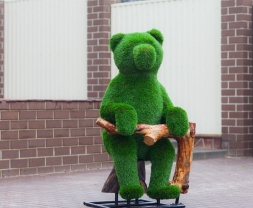 Топиари &quot;Медвеженок с корягой&quot;