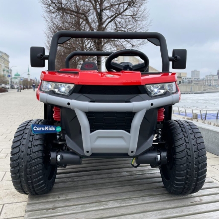 Электромобиль грузовик H005HH 4WD красный, фото 2