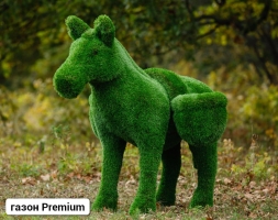 Топиари Ослик с кашпо газон Eco, фото 5