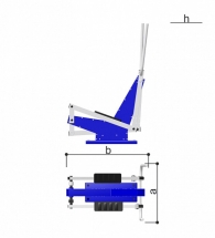 Уличный тренажер Эллиптический Romana 207.50.05 Уличный тренажер Эллиптический Romana 207.50.05