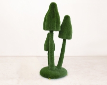 Топиари композиция грибы Опята, h=200 см - газон Eco (цвет)