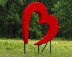 Топиари Сердце, h=210 см - газон Eco