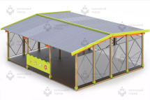 Теневой навес тип 6.1