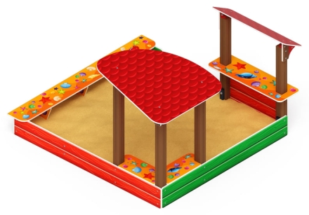 Песочный дворик (Ракушки) - ИО 6.01.01-01, фото 4