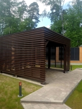 Современная беседка ГОРИЗОНТ Современная беседка ГОРИЗОНТ