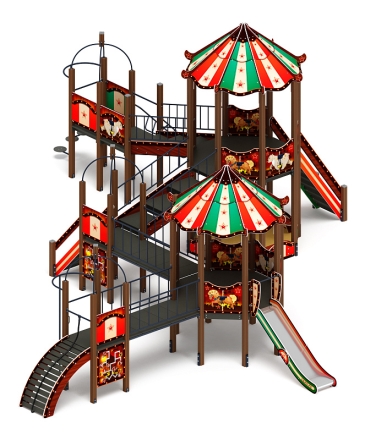 Карнавал (шапито) - ДИК 2.22.07-01 - Игровой комплекс H=1200, фото 2