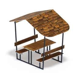 Столик детский с навесом - МФ 31.01.08-04, фото 2