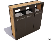 Урна уличная «Эко», Сосна