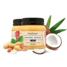 Протеиновая паста с кокосом и стевией, в пластике, 250г Протеиновая паста с кокосом и стевией, в пластике, 250г