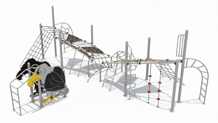 Спортивный комплекс ИКФ-057 для уличной площадки, фото 1