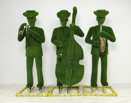 Топиари композиция городские музыканты - газон Eco, фото 3