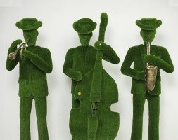 Топиари композиция городские музыканты - газон Eco, фото 2