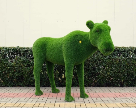 Топиари лосиха Герда - газон Deluxe Simple, фото 1