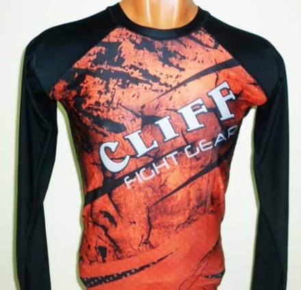 Рашгард ULI-8080 черно-красный, р.XL, фото 1