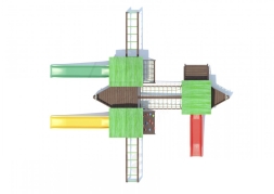 Детский игровой комплекс серия I модель 1, фото 5