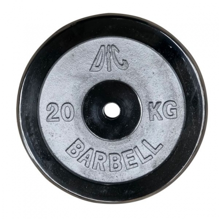 Диск хромированный DFC, 26мм, 20кг, фото 1