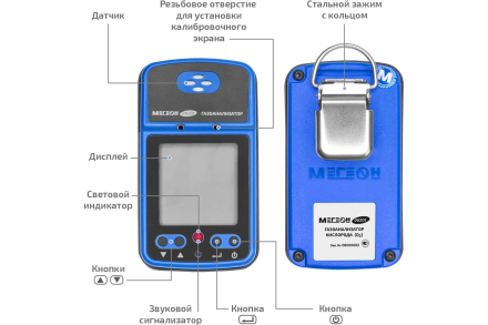 Газоанализатор|измеритель концентрации кислорода МЕГЕОН 08201 с поверкой к0000413044, фото 8
