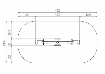 Качалка балансир со спинкой Лошадка - ИО 21.М.01.02-П.01, фото 6