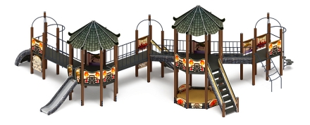 Карнавал (шанхай) - ДИК 2.22.07-02 - Игровой комплекс H=1200, фото 1