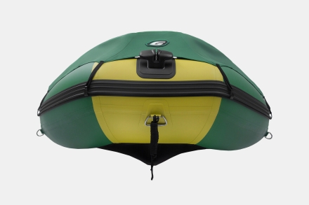 Gladiator C 370 AL ACTIVE Зелено-оливковый моторная лодка ПВХ Алюминиевый пайол, фото 6