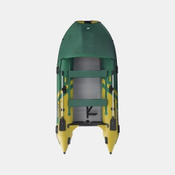 Gladiator C 370 AL ACTIVE Зелено-оливковый моторная лодка ПВХ Алюминиевый пайол, фото 3