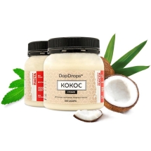 Протеиновая паста с кокосом и стевией, в пластике, 250г Протеиновая паста с кокосом и стевией, в пластике, 250г