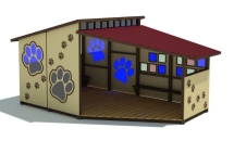 Теневой навес Котята для улицы Теневой навес Котята для улицы