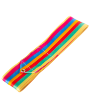 Лента для художественной гимнастики AGR-201 4м, с палочкой 46 см, радуга Лента для художественной гимнастики AGR-201 4м, с палочкой 46 см, радуга