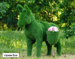 Топиари Ослик с кашпо газон Deluxe, фото 11