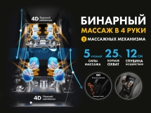 Массажное кресло FUJIMO EXCELSIOR F900 Бежевый