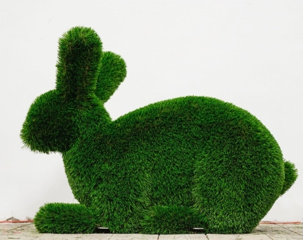 Топиари заяц Сали - газон Deluxe, фото 3