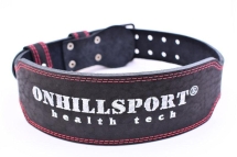 Пояс атлетический узкий двухслойный Onhillsport