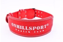 Пояс атлетический узкий двухслойный Onhillsport