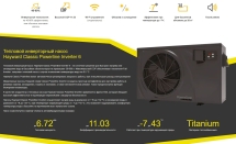 Тепловой насос Hayward Powerline Inverter 6 кВт