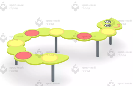 Бум бревно «Веселый змей», фото 1