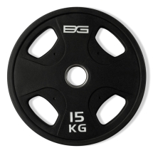Диск олимпийский профессиональный BRONZE GYM полиуретан 15 кг
