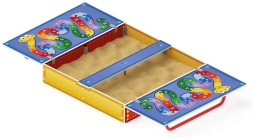 Песочница с крышкой средняя (Азбука) - ИО 5.01.11-01, фото 2