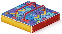 Песочница с крышкой средняя (Азбука) - ИО 5.01.11-01, фото 6